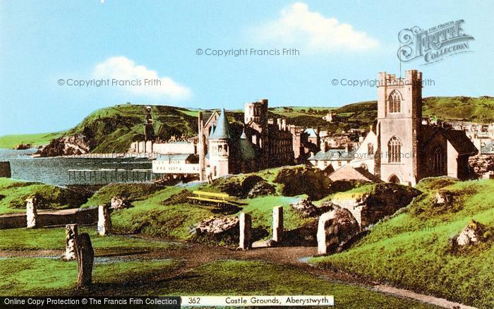 Photo of Aberystwyth, Castle And Grounds 1960