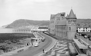 Aberystwyth, College and Seafront 1964