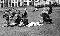 Family On The Beach 1921, Aberystwyth