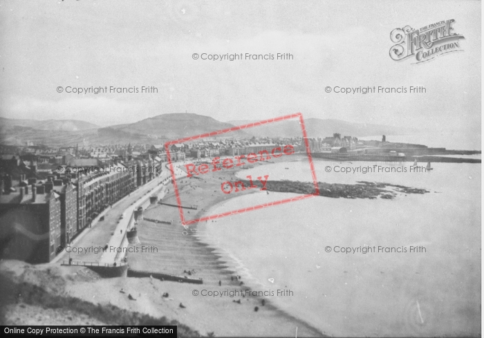 Photo of Aberystwyth, From Constitution Hill 1921