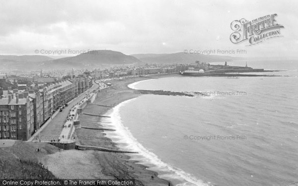 Photo of Aberystwyth, From Constitution Hill 1925