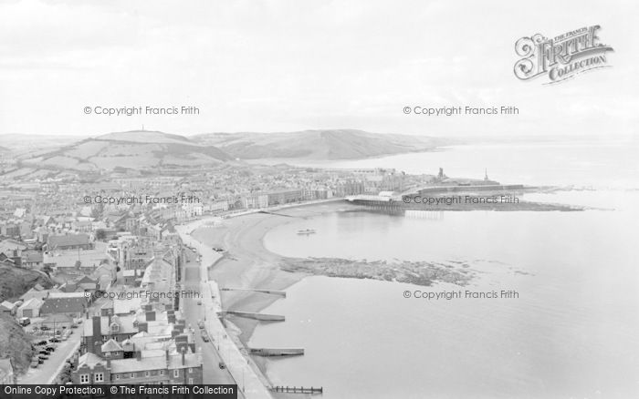 Photo of Aberystwyth, From Constitution Hill 1960