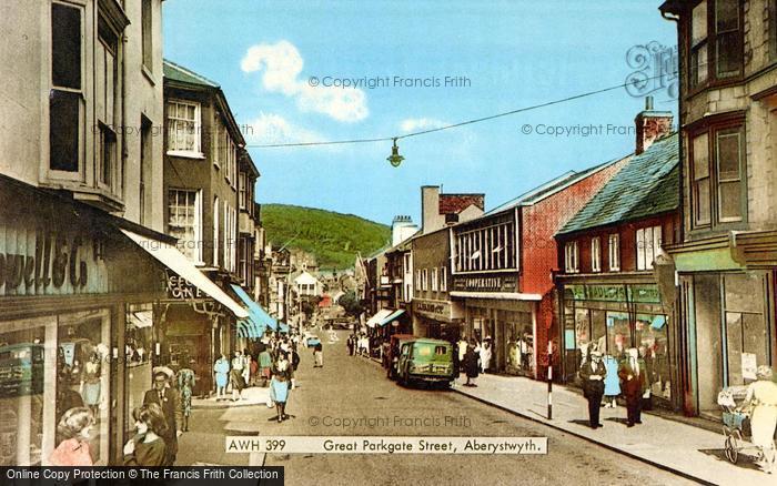 Photo of Aberystwyth, Great Darkgate Street 1964
