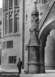 Man At College Entrance 1903, Aberystwyth