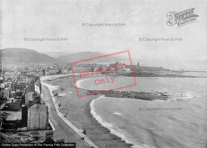 Photo of Aberystwyth, Marine Parade And Beach 1892