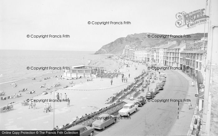 Photo of Aberystwyth, Marine Terrace And Beach 1960