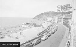 Marine Terrace And Beach 1960, Aberystwyth