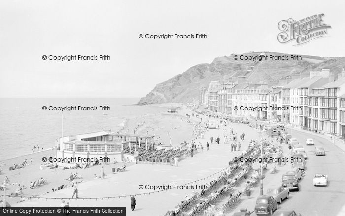 Photo of Aberystwyth, Marine Terrace And Beach 1960