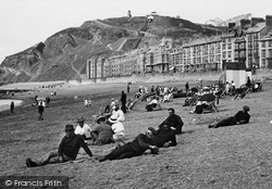 On The Beach 1921, Aberystwyth