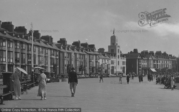 Photo of Aberystwyth, Promenade 1934