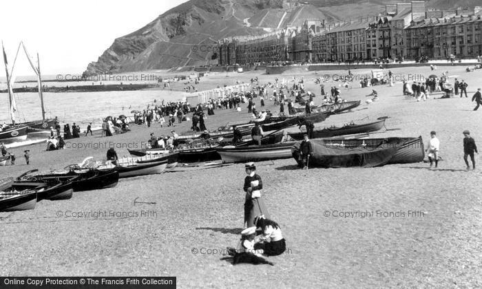 Photo of Aberystwyth, The Beach 1899