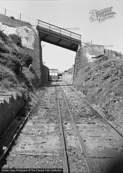 Photo of Aberystwyth, The Cliff Railway 1949