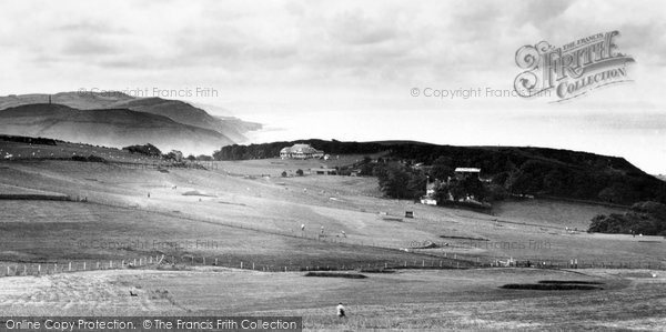 Photo of Aberystwyth, The Coastline And Golf Links 1931