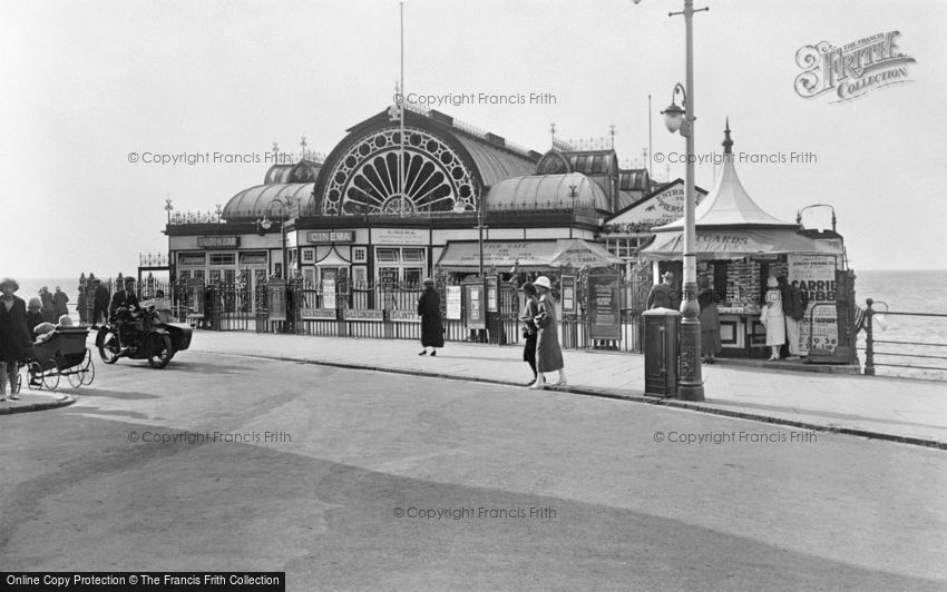 Aberystwyth, the Pier Entrance 1925