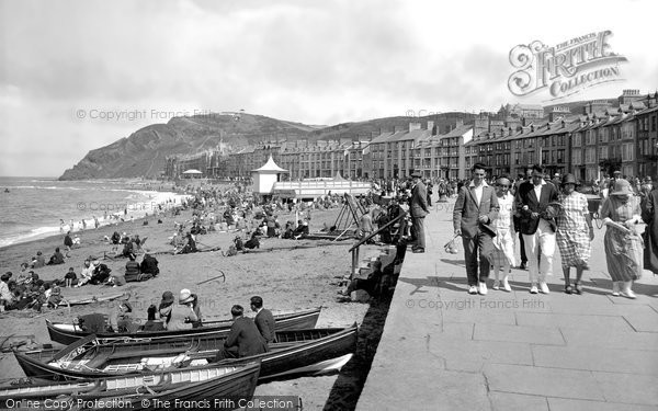 Photo of Aberystwyth, The Promenade 1925