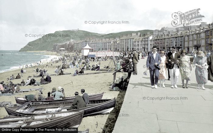 Aberystwyth, the Promenade 1925