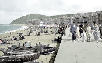 Aberystwyth, the Promenade 1925