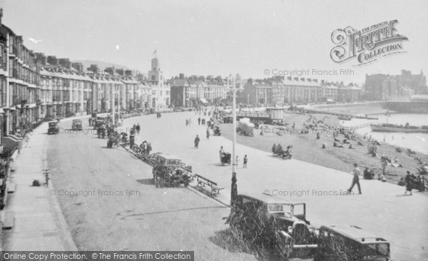 Photo of Aberystwyth, The Promenade 1934
