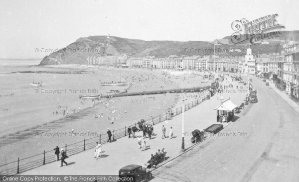 Photo of Aberystwyth, The Promenade 1935