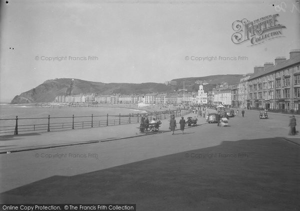 Photo of Aberystwyth, The Promenade 1949