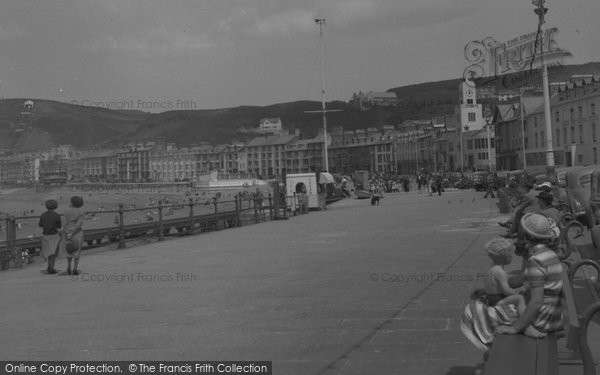 Photo of Aberystwyth, The Promenade 1952