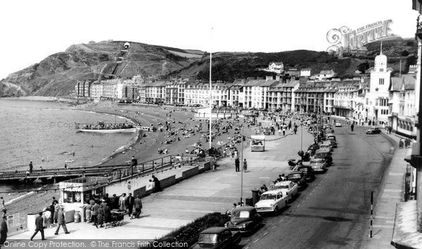Aberystwyth, the Promenade 1960