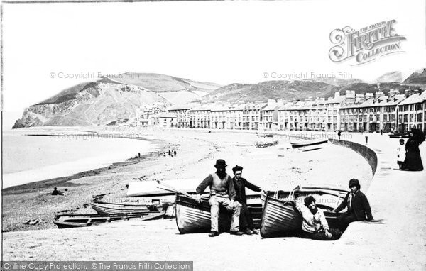 Photo of Aberystwyth, The Promenade c.1885