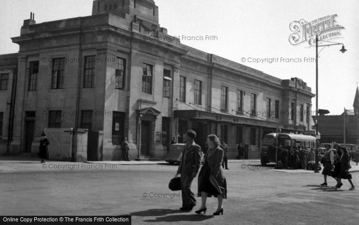 Photo of Aberystwyth, The Railway Station 1949