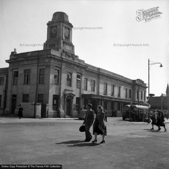 Photo of Aberystwyth, The Railway Station 1949