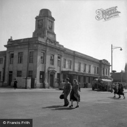 The Railway Station 1949, Aberystwyth