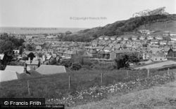 View From National Library 1949, Aberystwyth