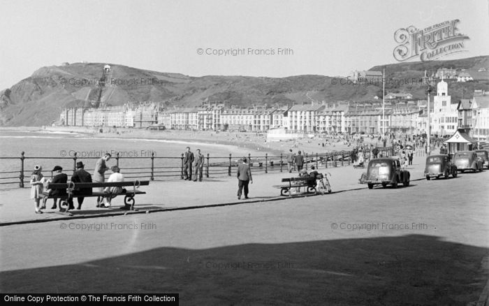 Photo of Aberystwyth, View Of Promenade 1949
