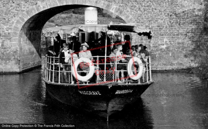 Photo of Abingdon, A Pleasure Boat At Culham Bridge c.1950