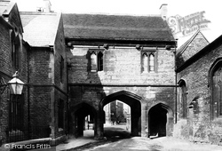 Abingdon, Abbey Gate 1893, Abingdon-on-Thames