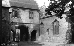 Abingdon, Abbey Gateway 1890, Abingdon-on-Thames