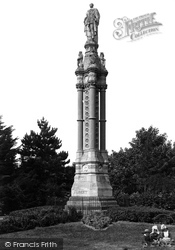 Abingdon, Albert Park, The Albert Memorial 1890, Abingdon-on-Thames