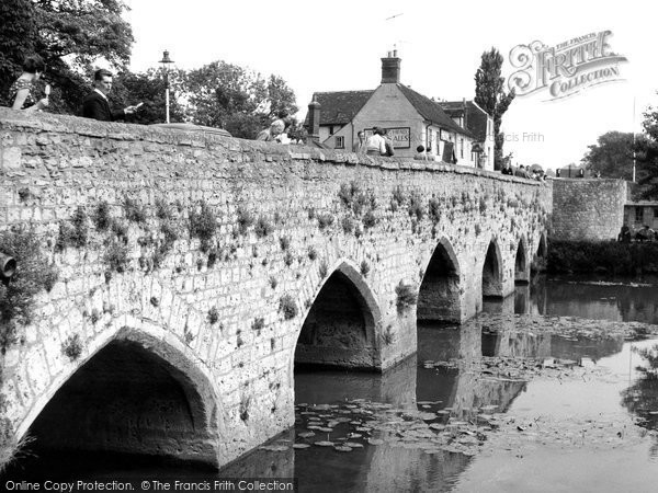 Photo of Abingdon, Arches Bridge c.1965
