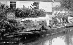 Abingdon, Crown And Thistle Hotel Landing Stage 1890, Abingdon-on-Thames