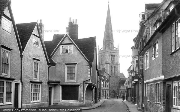 Photo of Abingdon, East St Helen Street 1924