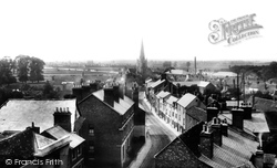 Abingdon, East St Helen Street From Town Hall Roof 1900, Abingdon-on-Thames