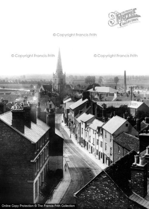 Photo of Abingdon, East St Helen Street From Town Hall Roof 1900