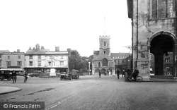 Abingdon, Market Place 1924, Abingdon-on-Thames