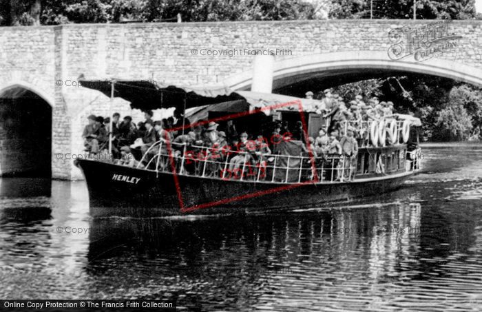 Photo of Abingdon, River Steamer c.1955