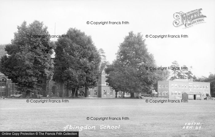 Photo of Abingdon, School c.1950