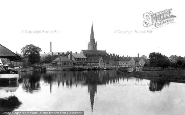 Photo of Abingdon, St Helen's Church 1900