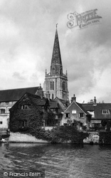 Abingdon, St Helen's Church c.1955, Abingdon-on-Thames