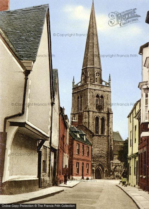 Photo of Abingdon, St Helen's Church c.1960