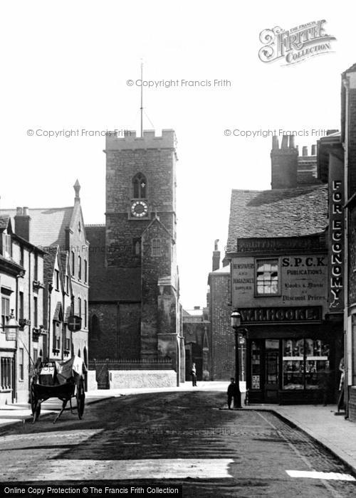 Photo of Abingdon, Stert Street 1893