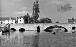 Abingdon, The Bridge c.1950, Abingdon-on-Thames
