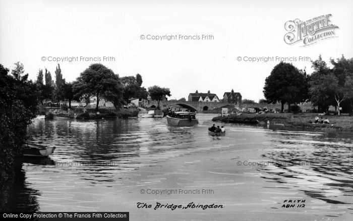 Photo of Abingdon, The Bridge c.1960